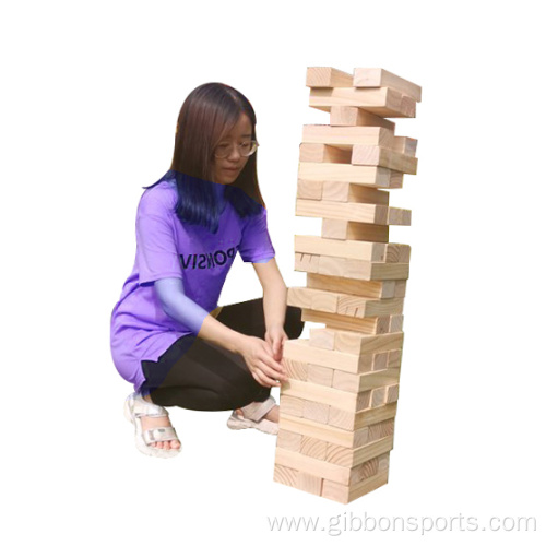 Online Shopping Wood Block Timber Tower